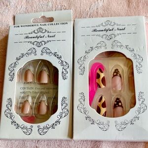 2 packs press on False Nails NIB